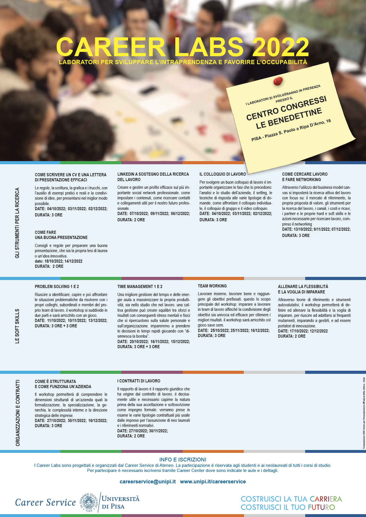 Career Labs – I semestre a.a. 2022/2023