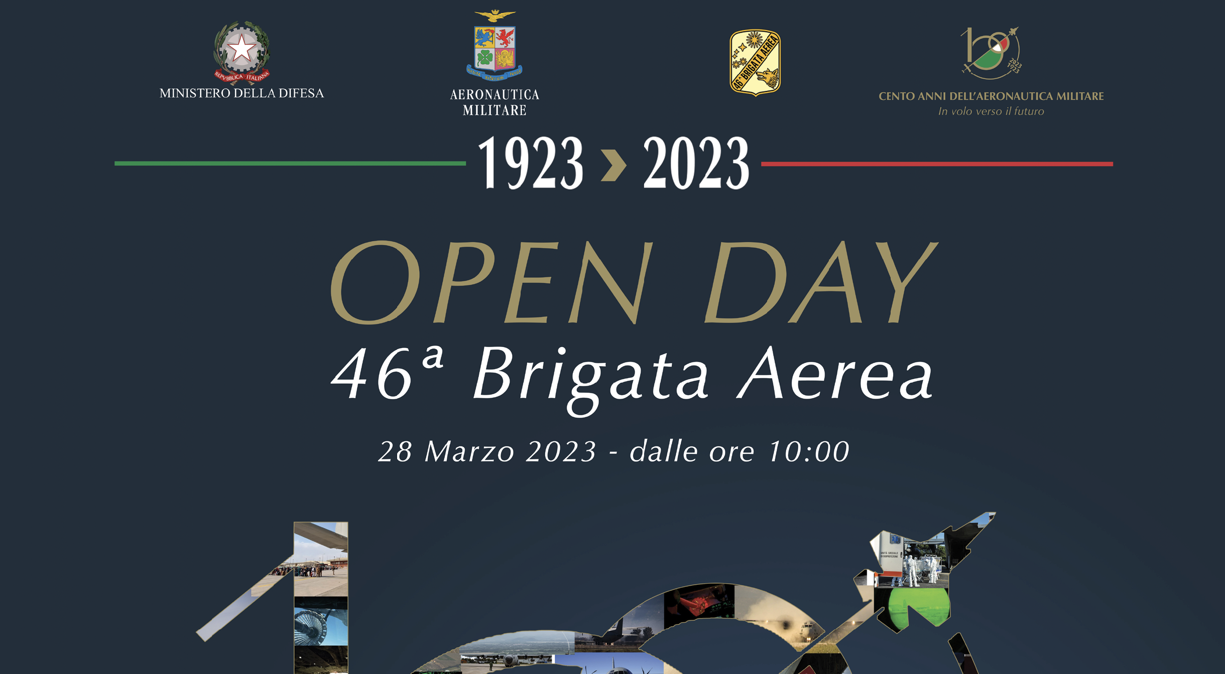 Open Day 46 Brigata Aerea 28 marzo 2023 Dipartimento di