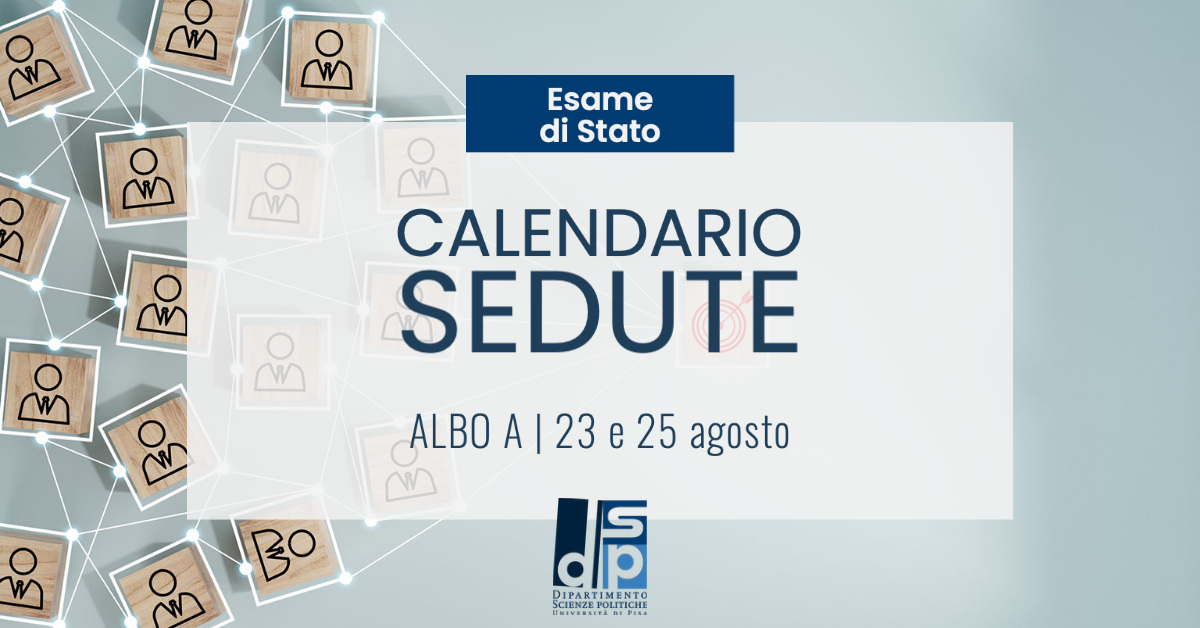 Esame Di Stato, Albo A: Calendario Delle Sedute - I Sessione 2023 ...