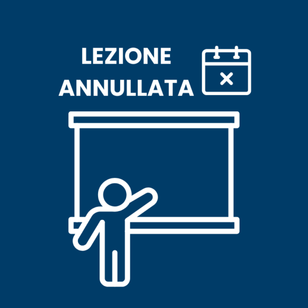 Lezione annullata: Epistemologia delle scienze sociali (LM-62) Prof. Andrea Borghini